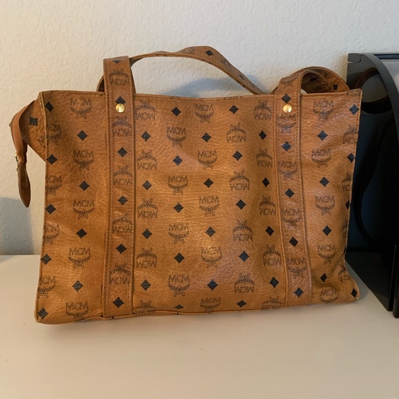 Large MCM tote bag - Picture 2 of 3